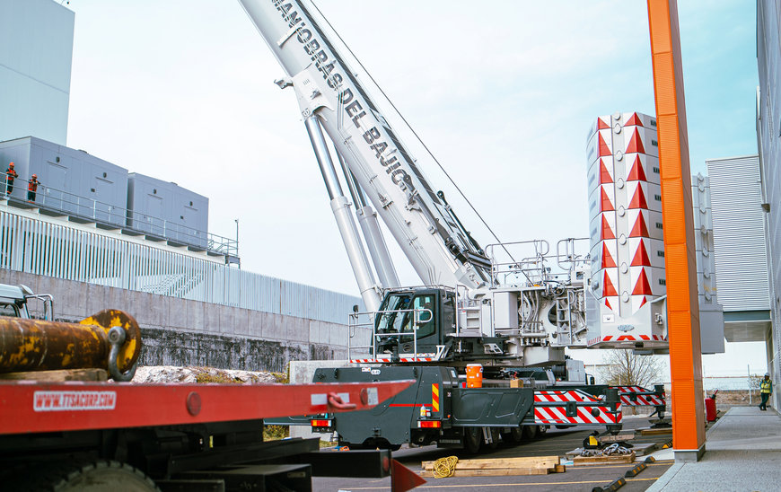 A first in Mexico: Gruas y Maniobras del Bajio takes delivery of a Liebherr LTM 1650-8.1 